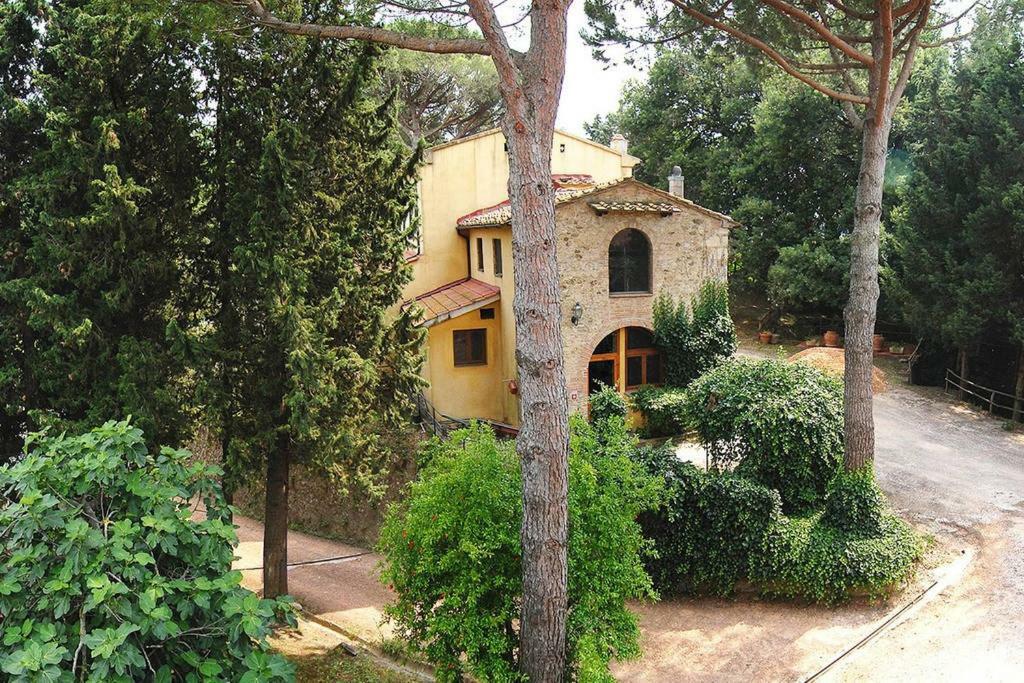 Stunning Country House Overlooking Tuscany Hills Lorenzana エクステリア 写真