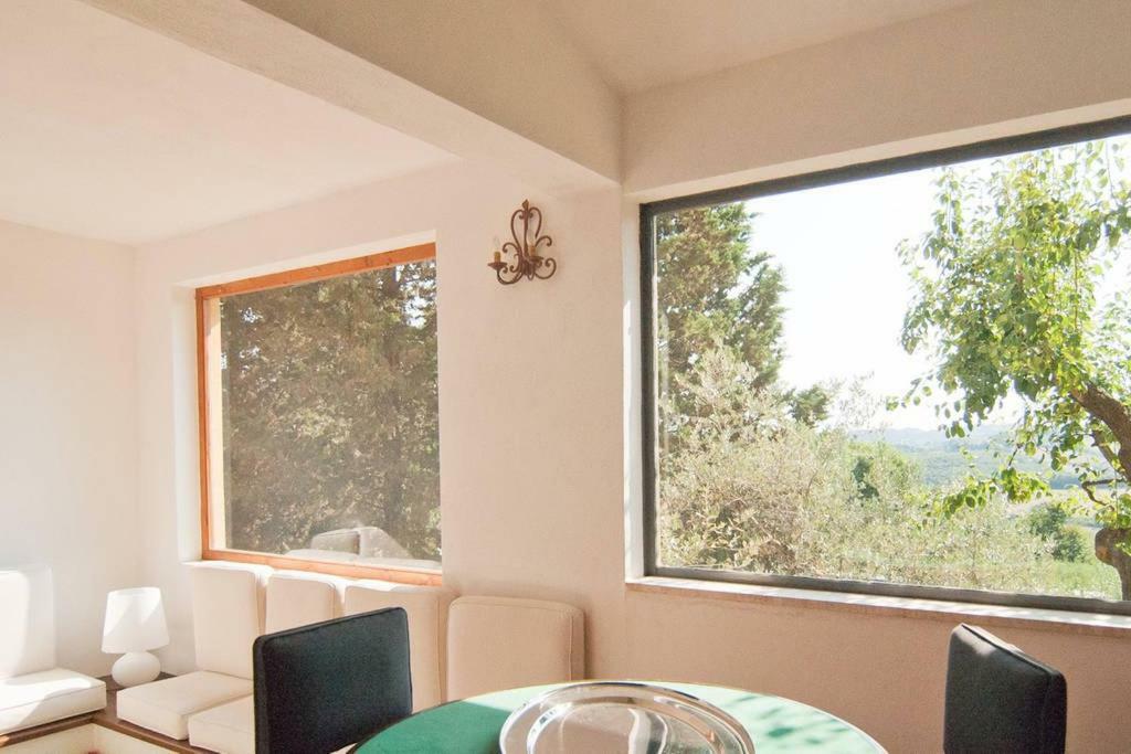 Stunning Country House Overlooking Tuscany Hills Lorenzana エクステリア 写真